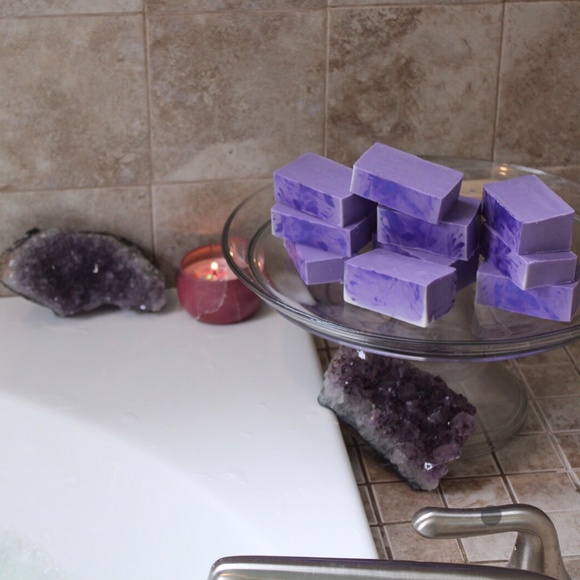 Lavender Soap | Skin Care | Spa Day | Handmade Soap - Picture 2 of 6